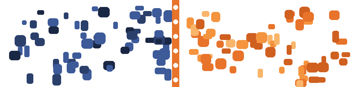 spacer image with blue and orange rectangles