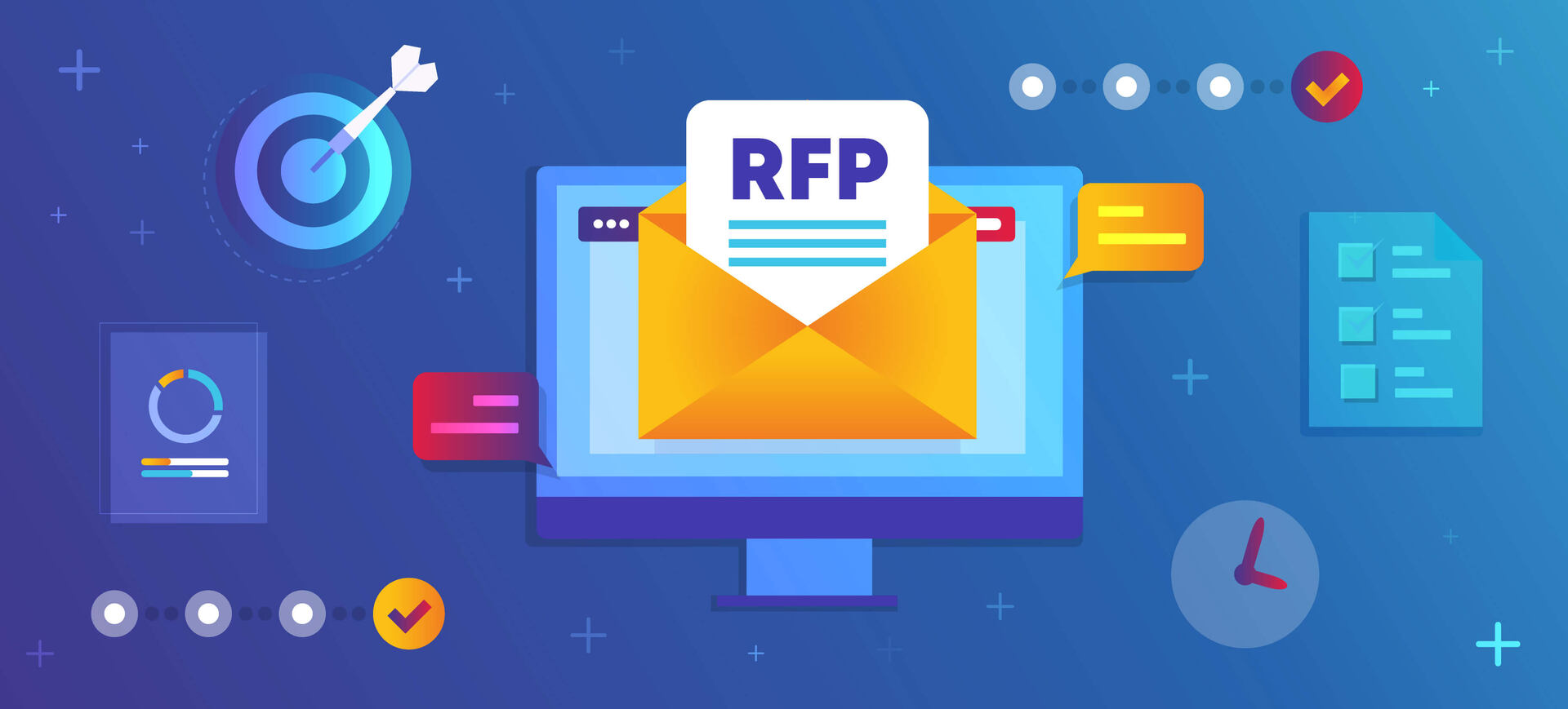Envelope with an RFP inside